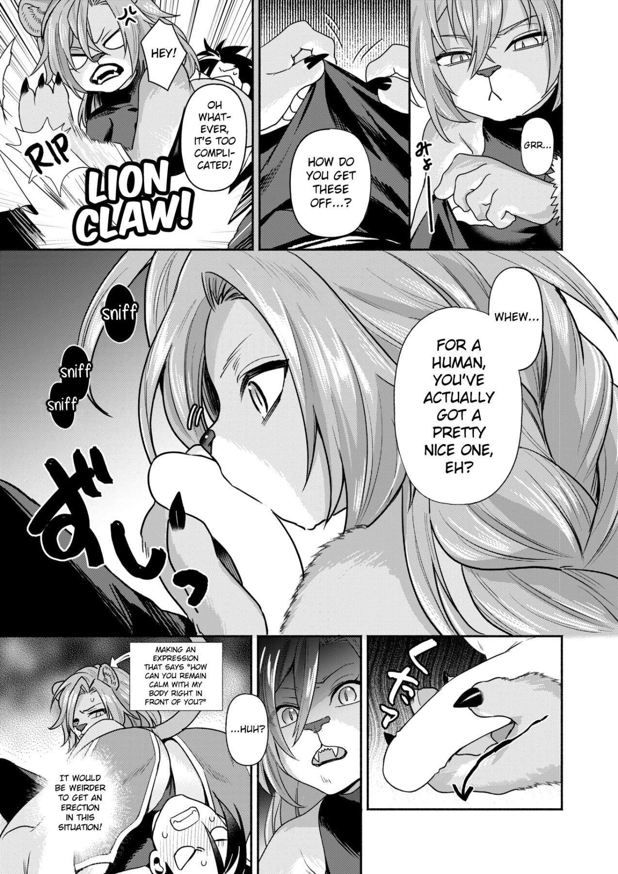 Hentai Manga Comic-The Lion And The Hero's Interspecies Exchange-Read-5